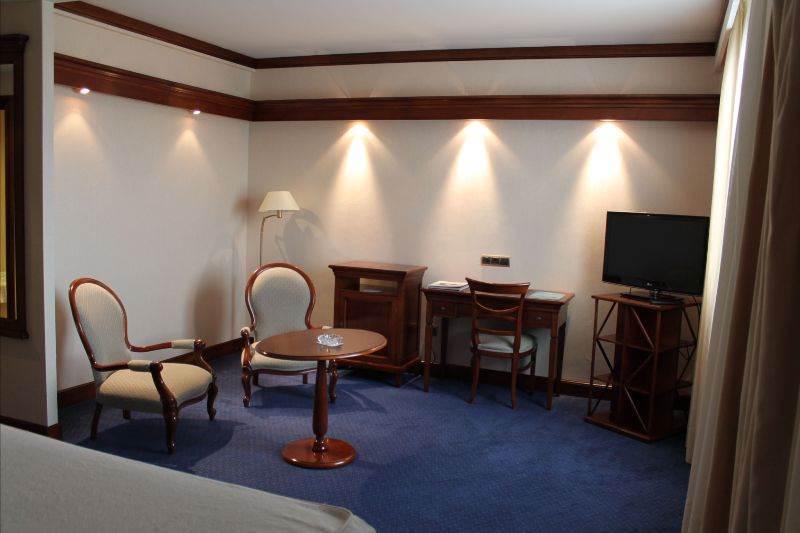 Hotel Villa De Almazan Luaran gambar